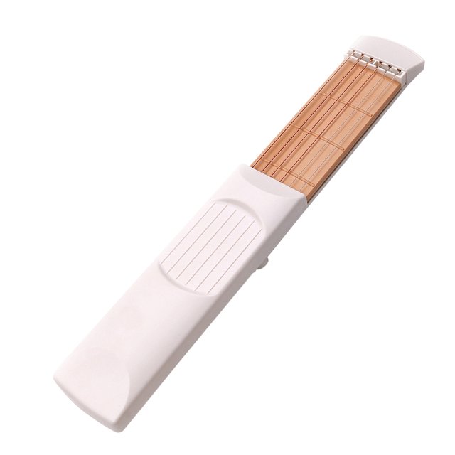 GUANGHONG Guitar Chord Trainer Mini Practice Strings Guitar Chord Trainer Acoustic Instruments for Toddlers 1-3 with Drum Musical Instruments for Toddlers 1-3 Montessori Instruments for Toddlers 1-3 D
