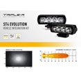 thumbnail image 4 of Convient aux 2017-2020 Land Rover Discovery Triple-R Light Light Trousse de Montage de Barre GM-USLRD-01K pour Triple-R-Light ST4 Evolution Barres Lumineuses DEL; Support de Grille; Monte Deux Barres Lumineuses; Noir Mat; Plastique ASA, 4 of 6