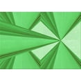 thumbnail image 1 of Ahgly Company Indoor Rectangle Patterned Neon Green Area Rugs, 7' x 9', 1 of 6