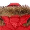 thumbnail image 4 of XEGLSBU Boys Winter Coats Size 7-8 Jackets Girls Long Coat Winter Warm Thickened Down Jacket for Toddler and Big Kids Outerwear with Hood Windproof Red Size 13-14 Years, 4 of 6