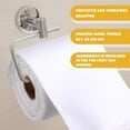 thumbnail image 5 of 30 Pack Reusable Toilet Paper Towels No Tear Bidet Towels Washable Toilet Paper Bulk Paperless Rolls Cotton Treadmill Family Cloth Wipes (White), 5 of 5