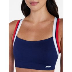 Penn Women's Seamless Sports Bra with Elastic Straps, Sizes S-XL