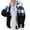 Navy womens coat, variant on clear 50% off wycnly Womens Fluffy Coat Womens Sherpa Coat Plus Size Plaid Patchwork Fuzzy Fleece Sweatshirt Jacket Open Front Zip Drawstring Hooded Plush Outerwear Winter Fluffy Coat