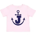 thumbnail image 3 of Inktastic Monogram J Nautical Anchor Boys or Girls Toddler T-Shirt, 3 of 5