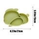 thumbnail image 3 of Xihbxyly Vajilla con Forma de Conejo, de Silicona Suave, Base Antideslizante, con Múltiples Compartimentos para Comidas Equilibradas, Fácil de Limpiar, Apta para Microondas y Lavavajillas, Color Rosa, 3 of 6