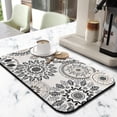 thumbnail image 2 of Coffee Bar Mat with Nordic Style Design - Super Absorbent Drying Pad with Non-Slip Back, Leak-Proof, Fast Dry - Coffee Mat for Countertop, Sink, Bar Decor, Minimalist, Artistic, Natural, 2 of 6