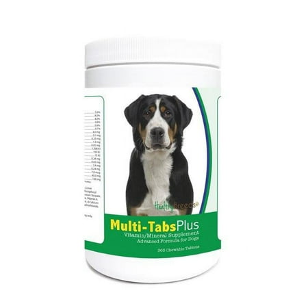 UPC: 0840235122401 | Healthy Breeds 840235122401 Greater Swiss Mountain Dog Multi-Tabs Plus Chewable Tablets – 365 Count