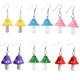 thumbnail image 5 of Sonducket Gotas para los oídos Pendientes de goma de plástico Forma de hongo Mujer Oreja Colgante Joyería Decoración Regalo, Amarillo Ropa, zapatos y accesorios Miscelánea azul Sonducket AP000945-02, 5 of 6