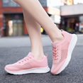 thumbnail image 3 of Vedolay Wide Sneakers for Women Shoes For Women Walking Wide Fashion Flat Casual Shoes,Pink 8, 3 of 5
