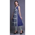 thumbnail image 3 of Bimba Robe d'Été Indienne Imprimée Style Angrakha pour Femmes Tunique Haut Ethnique, 3 of 6