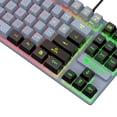 thumbnail image 4 of Teclado Para Juegos Por Cable De 87 Teclas Con Retroiluminación LED Colorida Para Escribir En El Ordenador Portátil Y De Escritorio, 4 of 7
