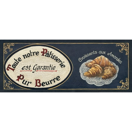 Croissants Durable Paris Ad Classy Beautiful French Bakery Lovely Patisserie Croissant Poster