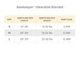 thumbnail image 7 of Burts Bees Baby - Beekeeper Wearable Blanket, Organic Cotton, 7 of 7