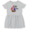 thumbnail image 3 of Inktastic Lake of the Ozarks Sailboat Girls Toddler Dress, 3 of 5