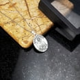 thumbnail image 6 of Picturesongold.Com Saint Andrew Religious Medal Necklace Pendants Adult-3/4 x 1 inch 14K White Gold, 6 of 8
