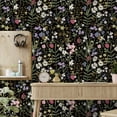 thumbnail image 4 of Abyssaly 17.7" x 393" Peel and Stick Wallpaper Self Adhesive Removable Waterproof Flower Wallpaperfor Bedroom Living Room, 4 of 10