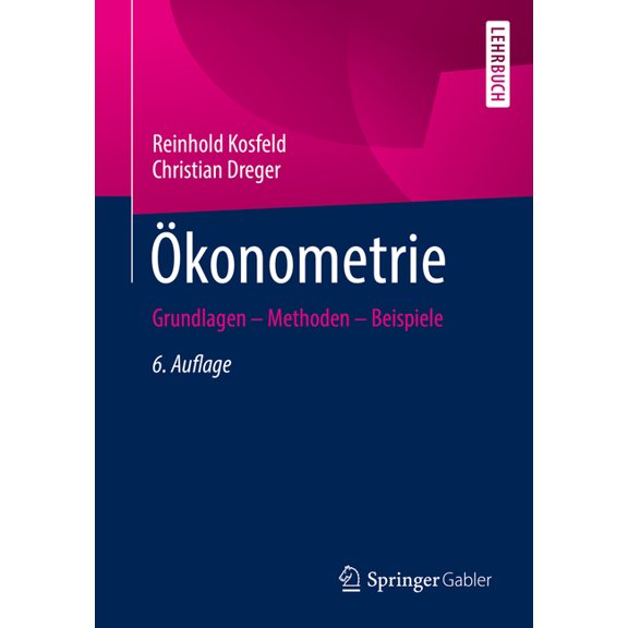 Ökonometrie: Grundlagen - Methoden - Beispiele, (Paperback)