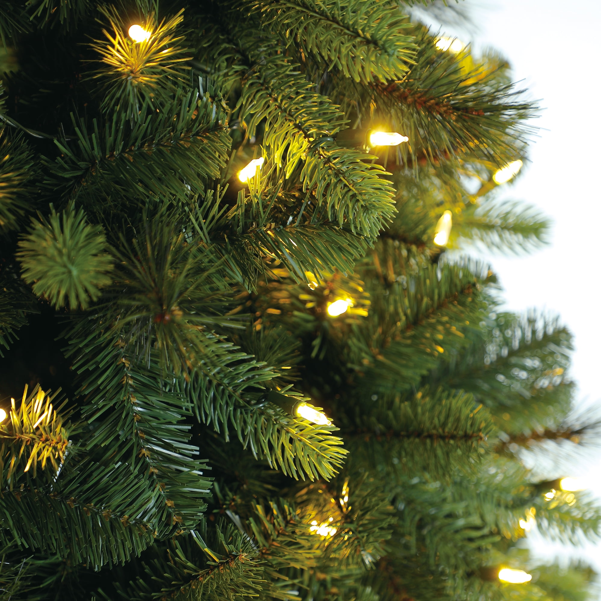 Holiday Time Pre Lit 7.5 Norwich Spruce Christmas Tree Color