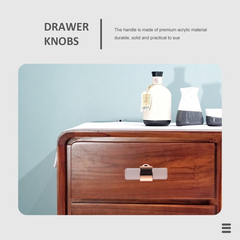 rose gold dresser handles LBFEEL 5" Rose Gold Dresser Knob Modern Bright Copper Cabinet Pull Handle Nordic Drawer Knob Pulls Handles Hardware (5" Hole Centers-D)