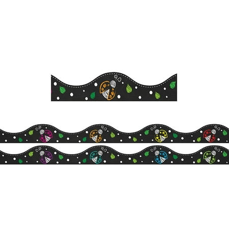 Jelly Bugs Border - CHALK LADYBUGS MAGNETIC BORDER