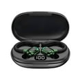 thumbnail image 2 of Bluetooth Earphones With Microphones Sport Ear Hook LED Display Wireless Headphones HiFi Stereo Earbuds Headsets, 2 of 4