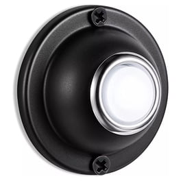 EaseSunny Zinc Alloy Doorbell Push Button with Light, Wired Illuminated Entry for Front Door, Weatherproof Wall Mount Kit with Screws, Black EaseSunny Zinc Alloy Doorbell Push Button with Light, Wired Illuminated Entry for Front Door, Weatherproof Wall Mount Kit with Screws, Black