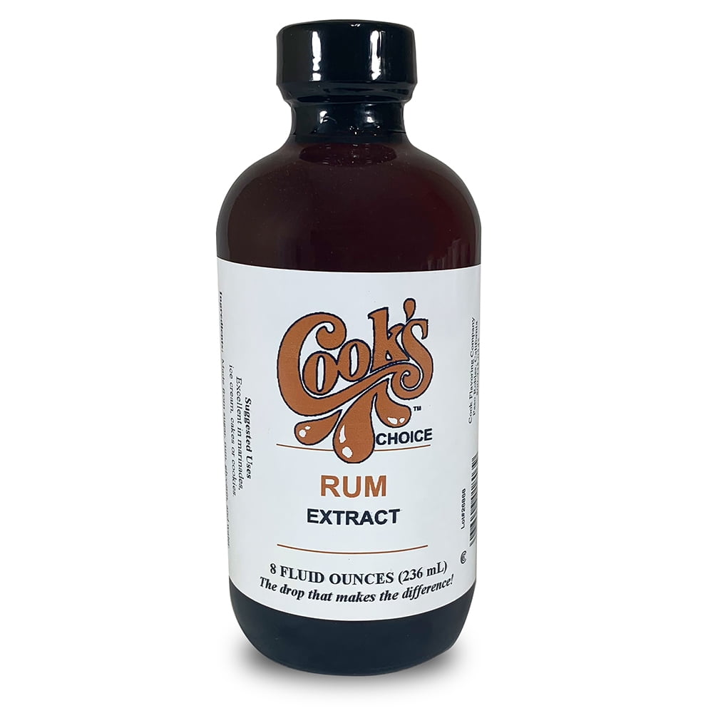Cook's, Choice Pure Rum Extract, 8 oz