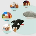 thumbnail image 4 of BJBSJSZ 13-Inch Realistic Sea Animal Hand Puppet with Moveable Mouth, Ocean Series Stuffed Turtle Whale & Crab Plush Toy for Role Play, Creativity Teaching & Interactive Fun, 4 of 9