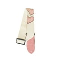 thumbnail image 1 of Daisy Rock Guitars DRS09 Pink Hearts Guitar Strap, 1 of 1