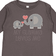 thumbnail image 4 of Inktastic My Glamma Loves Me Grandchild Gift Boys or Girls Long Sleeve Toddler T-Shirt, 4 of 5