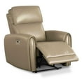 thumbnail image 2 of Furniture of America Sintle Beige Faux Leather Power Recliner with USB Ports, 2 of 6