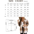 thumbnail image 6 of YATELLE Womens Fall Outfits Fashion Clothes Shackets Flannel Plaid Button Down Long Sleeve Shirts Jackets 2024, 6 of 6