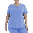 thumbnail image 5 of Scrubstar Women's Antimicrobial Premium Ultimate Mock Wrap Scrub Top, 5 of 11