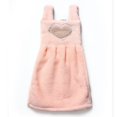 thumbnail image 1 of nipocaio 1pc Cute Dress Hand Towel Coral Velvet Absorbent Kitchen Dry Soft Towel, 1 of 5