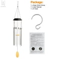 thumbnail image 4 of Gustave 8 Tubes Solar Wind Chimes Changing Colors, Waterproof LED Wind Chimes for Outside, Memorial Wind Chimes with Lights, Housewarming Gifts for Garden Patio Yard Home Decor, 4 of 11
