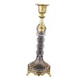 thumbnail image 4 of Candelabro decorativo para centro de mesa, candelabro cónico para cena de boda. Oro, 4 of 9