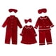thumbnail image 2 of Pijamas suaves para festivales de niños y niñas, de franela de terciopelo, para bebés, accesorios de vestir de Navidad, conjuntos de pijamas a juego, 2 of 5