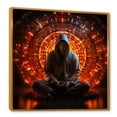 thumbnail image 2 of Designart "Kundalini Awakening In Yoga" Yoga Floater Framed Canvas Art Print, 2 of 5
