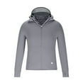 thumbnail image 4 of USNSM Men's Sun Protective Jacket Full Zip UPF 50+ UV Sun Protection Clothing Lightweight Long Sleeve Hoodie Sun Shirt Gray XL, 4 of 6