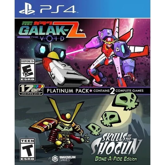 Galak-Z: The Void/ Skulls of the Shogun Bone-A Fide Platinum Pack for PS4