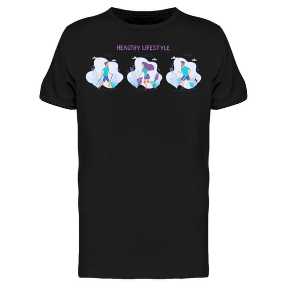 Healthy Lifestyle Tee Men's -Image by Shutterstock