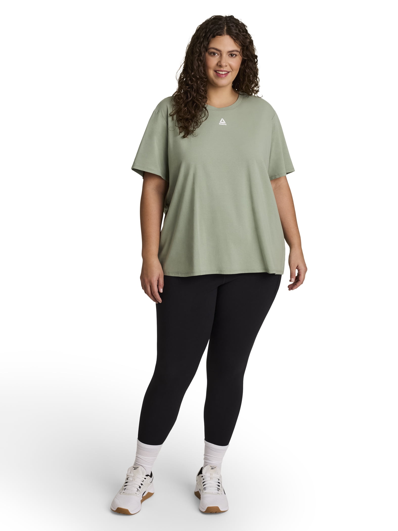 Reebok Women's and Women's Plus Energy Short Sleeve Tee, Sizes XS-4X