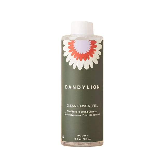 Limpiador de patas de perro, recambio, Dandylion Clean Paws, 300 ml