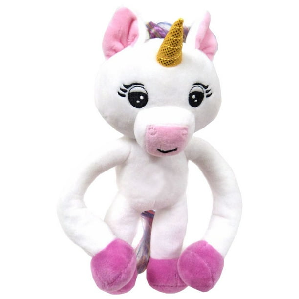 Fingerlings Baby Unicorn White 10 Inch Plush with Sound - Walmart.com ...