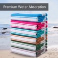 thumbnail image 4 of Beartech 4 Pack Oversized Microfiber Beach Towel, 30x60 inches Super Absorbent Quick Dry Camping Travel Towels Lightweight Outdoor Large Swim Towel for Adults, 4 of 11