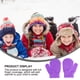 thumbnail image 3 of 12 pares de guantes cálidos neutros de invierno para niños, guantes que cubren los dedos completos, 3 of 6