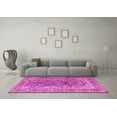 thumbnail image 3 of Ahgly Company Indoor Round Persian Pink Traditional Area Rugs, 6' Round, 3 of 4