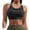 Black, variant on vdgthytj Yoga Tank Tops for Women with Built in Bra Sleeveless Crew Neck Cross Back Slim Fitted Quick Dry Gym Workout Crop Tops