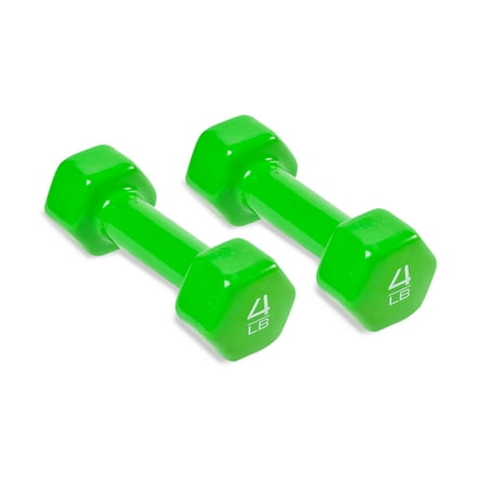 CAP Barbell Vinyl Coated Dumbbell, Pairs