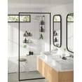 thumbnail image 5 of Umbra Cubiko Shower Bins Set of 2 Shelves Black, 5 of 10